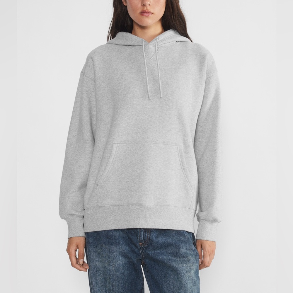 Zella Grey Oversized Long Sleeve Hoodie
